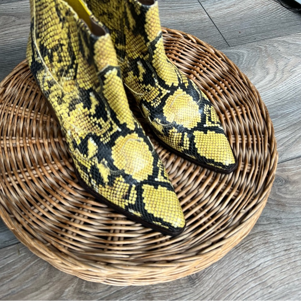 Sam Edelman Winona snake boots 10 - Picture 4 of 5
